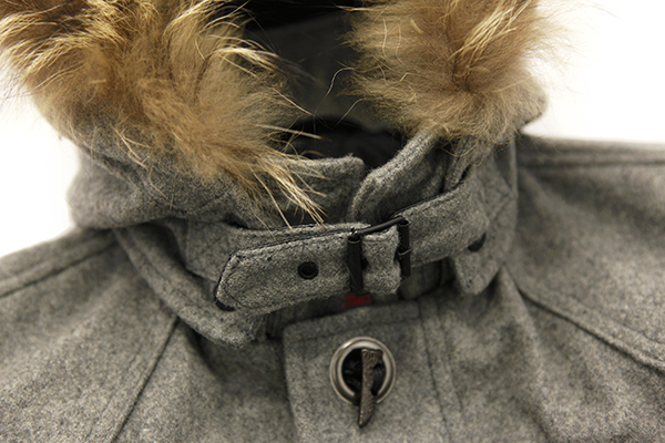 ニコル NICOLECLUB FOR MEN ファー付 ウールミリタリーJKT /3WAY