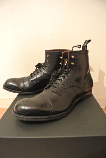 定番 foot the coacher レースアップブーツ 極美品 US8.5