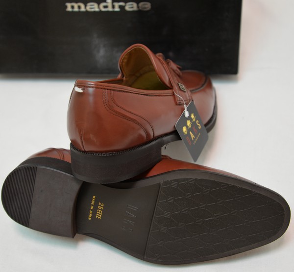 ●DAKSダックス紳士靴(タッセルDAKS金具DA1707茶25.0EEEE)新品