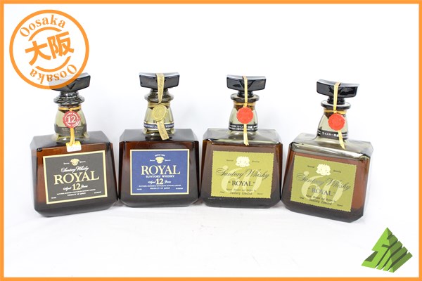 ◇注目! サントリー SUNTORY ローヤル ROYAL 4本セット R