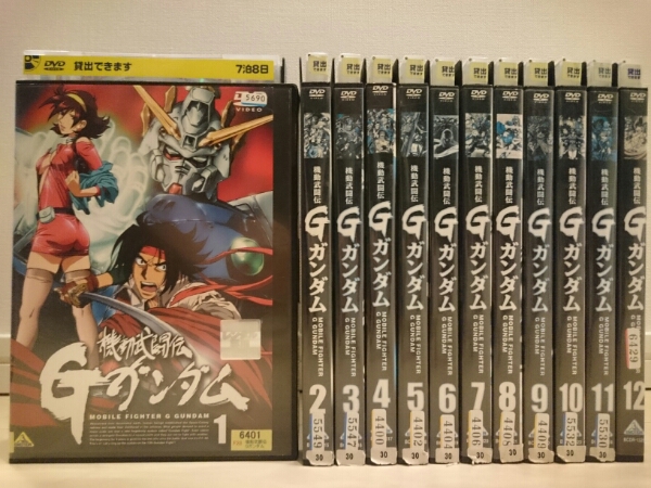 DVD ☆【】 機動武闘伝 Gガンダム（12巻セット） [レンタル落ち] [DVD]