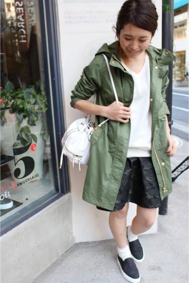 美品　イエナスロープ タイプライターモッズコート36