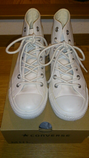 マーガレットハウエル×コンバース☆ハイカット☆スニーカー