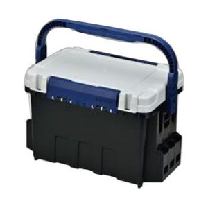 新品□MEIHO バケットマウス BM-9000 タックルボックス 黒×白