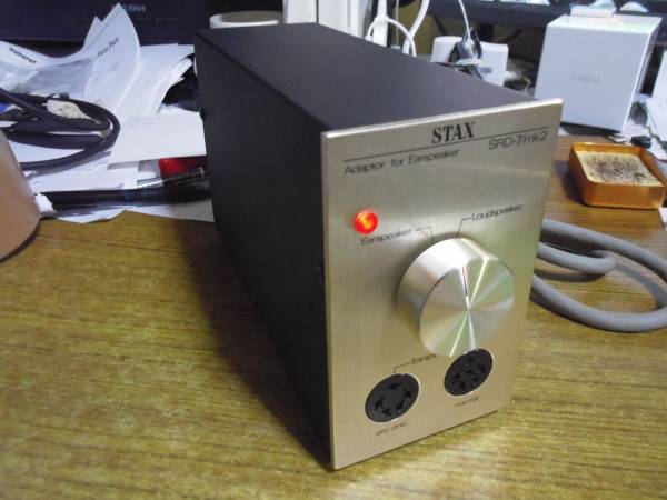 STAX SRD-7/Mk-2 イヤースピーカー用アダプター 箱入り