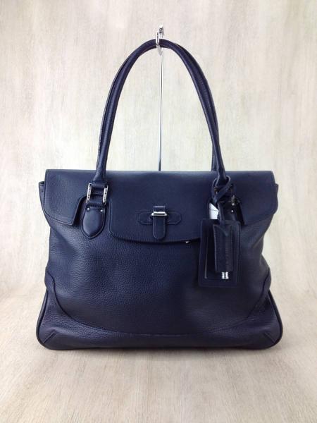 PELLE MORBIDA/ボストンバッグ/NVY/レザー