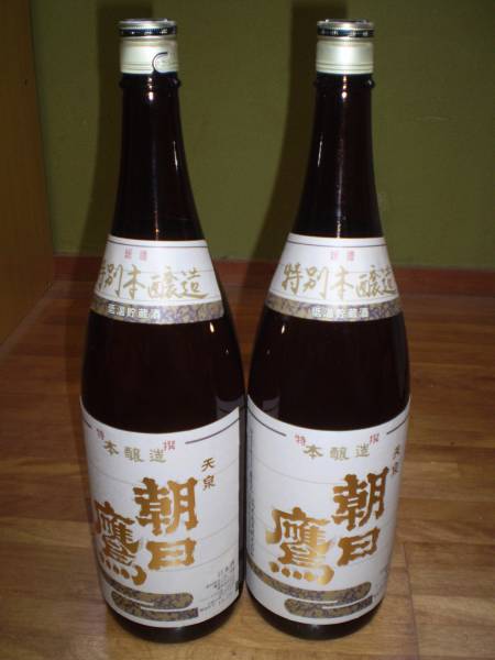 飲料・酒 朝日鷹 日本酒 1800ml 2本