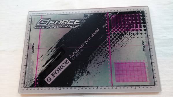 1/10 RCカー用 G FORCE セッティングボード　ほぼ新品
