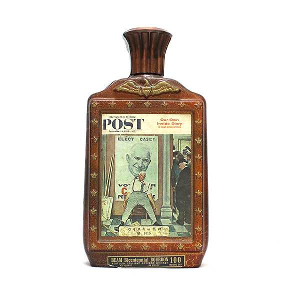 ★古酒1円～ BEAM（ビーム）100 バーボン 陶器ボトル n5d2826