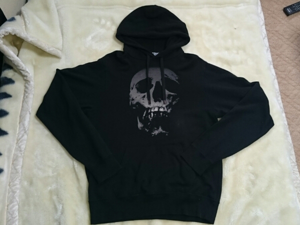 ヒステリックグラマー パーカー スカルベリー L 送料無料