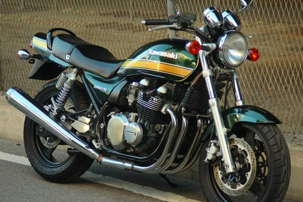 ゼファー750 裏ファイナル /緑タイガー /車検付/ 2006年式 C6S(401cc