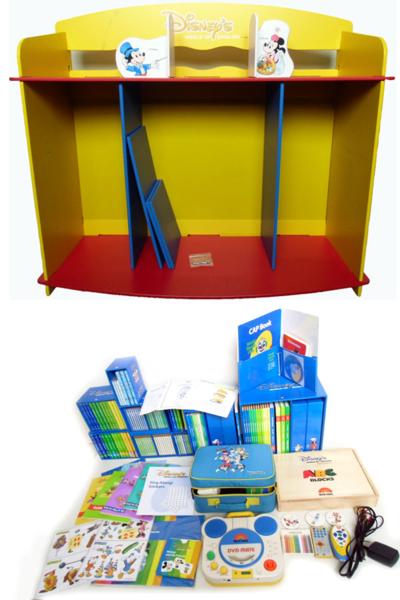 ディズニー★ワールドオブイングリッシュ+棚付/英語/DWE/DVD*608