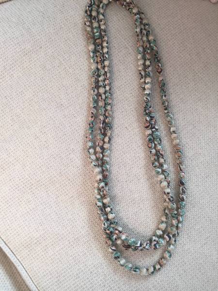 シトラス シルクボールネックレス のりこ オススメ 新品同様