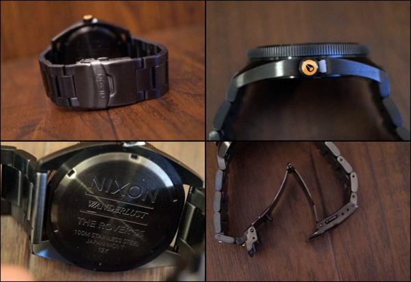 1/未使用☆NIXONニクソン☆A359 577☆THE ROVER SS☆ALL BLACK☆