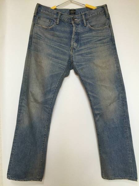 cootie ユーズド加工デニム　W34　radiall calee