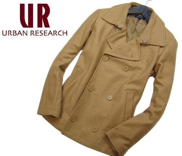 新品▼アーバンリサーチ ショート丈 メルトンＰコート(40)42108