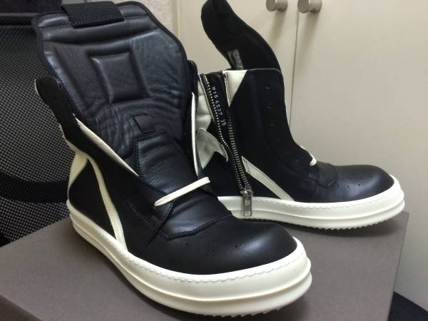新品 15AW Rick Owens GEOBASKET リック ジオバスケット 39