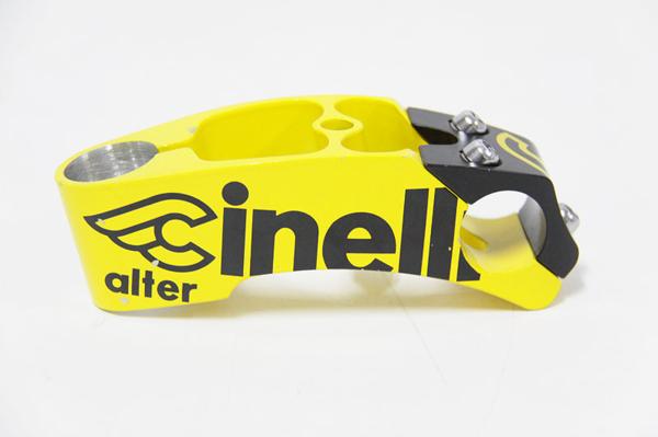 ☆CINELLI チネリ alter アルター ステム 黄/黒 未使用品(100mm