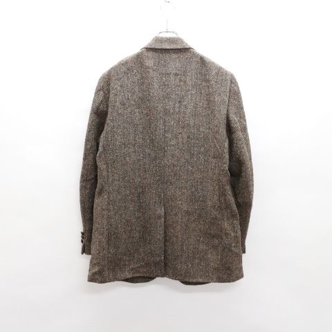 90s USA製ハリスツイード ネップ ツイードジャケット(L-XL)B1440