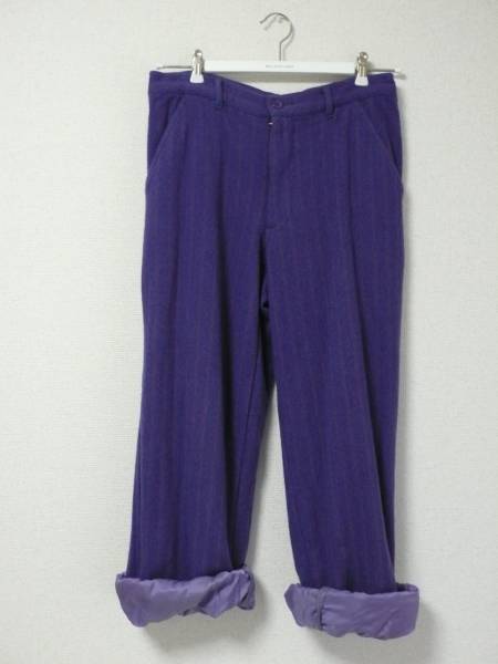 ★コムデギャルソンオムプリュス★名作★製品染めパンツ