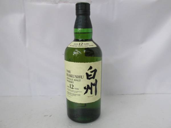 未開栓【白州】12年 サントリー ウイスキー 700ｍｌ 55