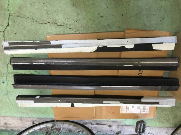 E51後期バーンブレッヘンサイドスカートＺＥＡＬジャンク？