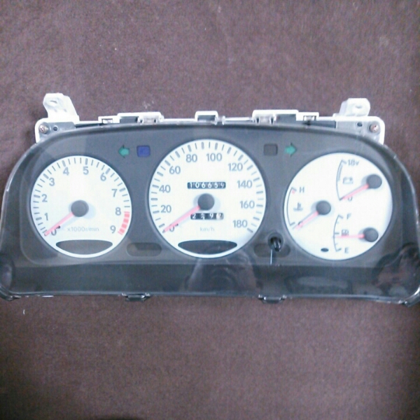 AE101G純正ホワイトメーター