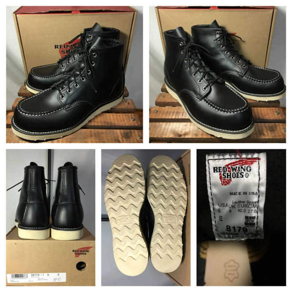 極美品 REDWING 8179 レッドウイング 9 D