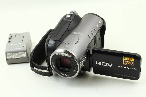 極美品 SONY ソニー HDR-HC3 ブラック ビデオカメラ @638 家電、AV