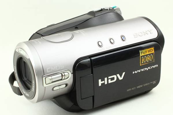 極美品 SONY ソニー HDR-HC3 ブラック ビデオカメラ @638 家電、AV