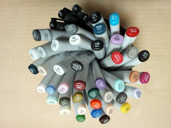 イラストデザイン用途に 『コピックスケッチ　パンパステル』　_1