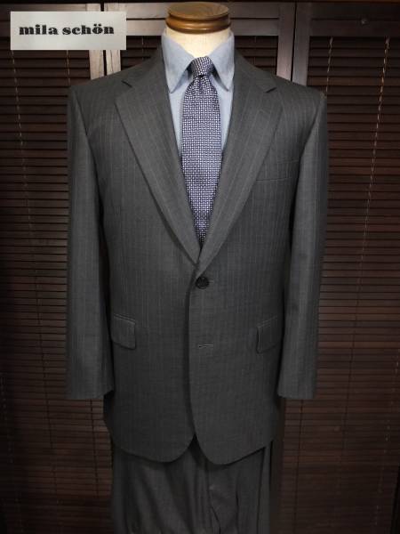 秋冬物!!◆mila schon◆ ビジネス2Bスーツ AB体/日本製/ロンナー