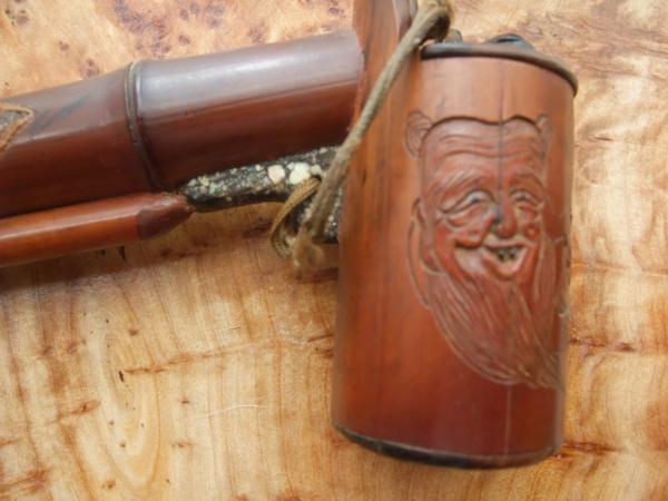 矢立 竹製 美しい蒔絵 矢立 竹製 美しい蒔絵