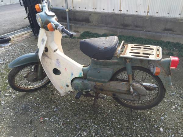 HONDA SUPER CUB 50 圧縮ありジャンク扱い書類有り大阪から
