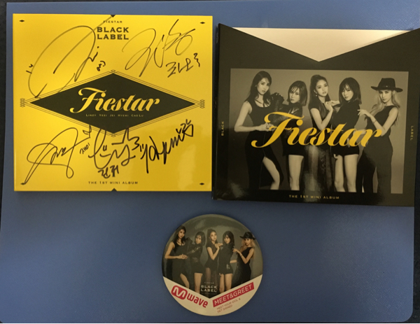 Butter サイン入りアルバム 韓国版 最終値下中 CD ◇Fiestar1st mini album『Black Label』直筆サイン入り非売CD