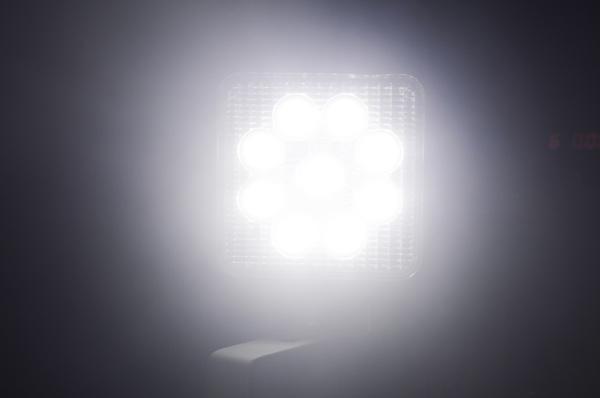 最新27W角型作業灯!ワークライトサーチライト12V/24V兼用4個set