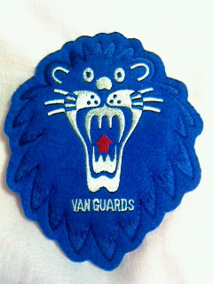 VAN JAC ワッペン 刺繍 VANGUARDS ライオン 当時物 レア 新品