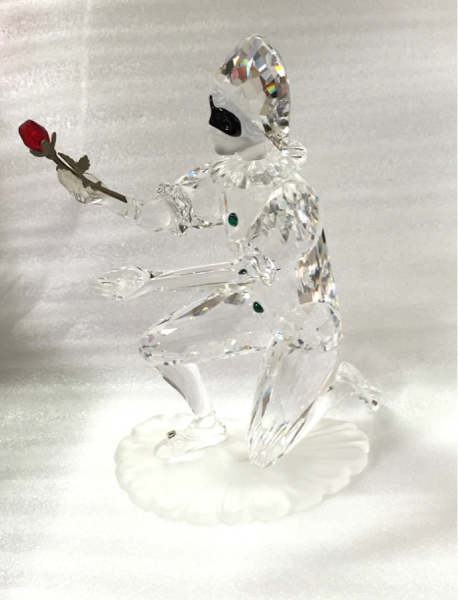 SWAROVSKI 会員 限定 2001年 ハーレクイン スワロフスキー 置物