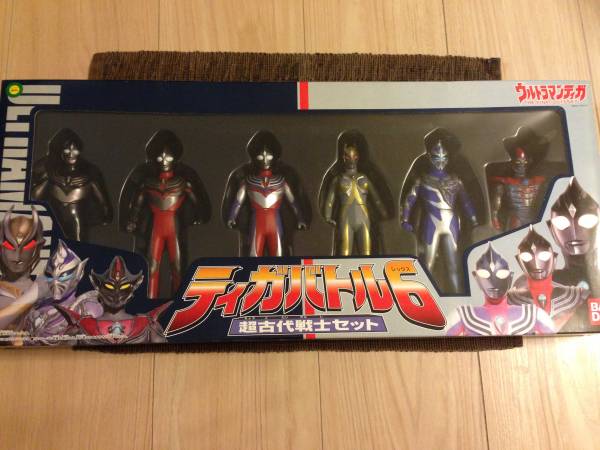 ウルトラマンティガ★ティガバトル６ 超古代戦士セット★新品