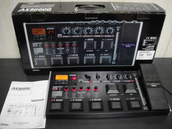 ■KORG AX3000G　マルチエフェクター　USED動作品