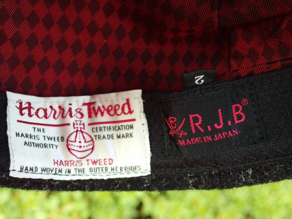 FLAT HEADフラットヘッド RJB R.J.Bハリスツイード キャスケット