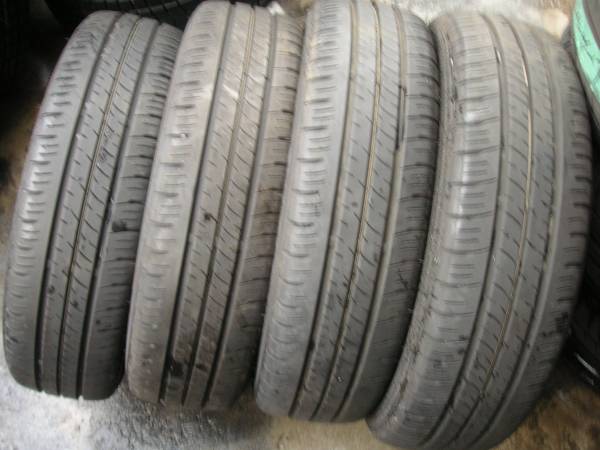 165/60R15○深溝 ダンロップ ENASAVE EC300+ 4本 【189】 タイヤ