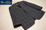 ハートシャフナー　2釦 ツイード ブレザー jkt 2XL