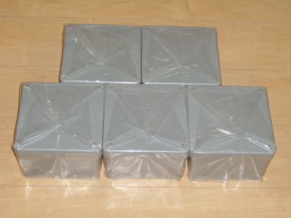 ①防水プールボックス(カブセ蓋) 150ｘ150ｘ100●5個●