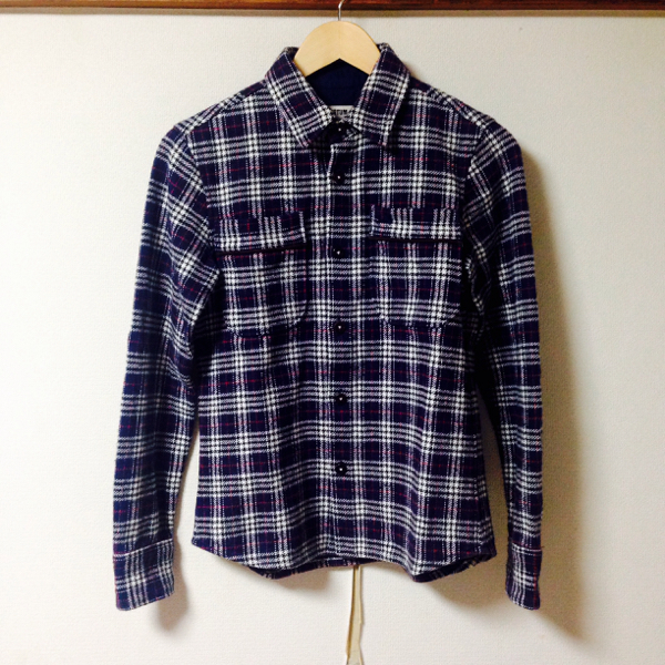 FACTOTUM ファクトタム ネルシャツ チェックシャツ 44 シャツ