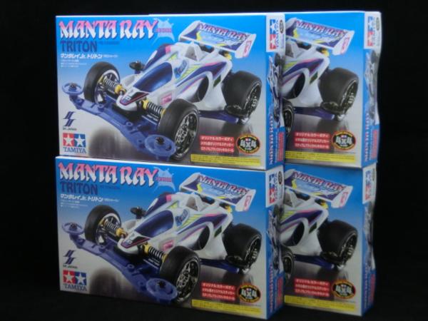 ミニ四駆 マンタレイ Ｊｒ トリトン 全４色セット