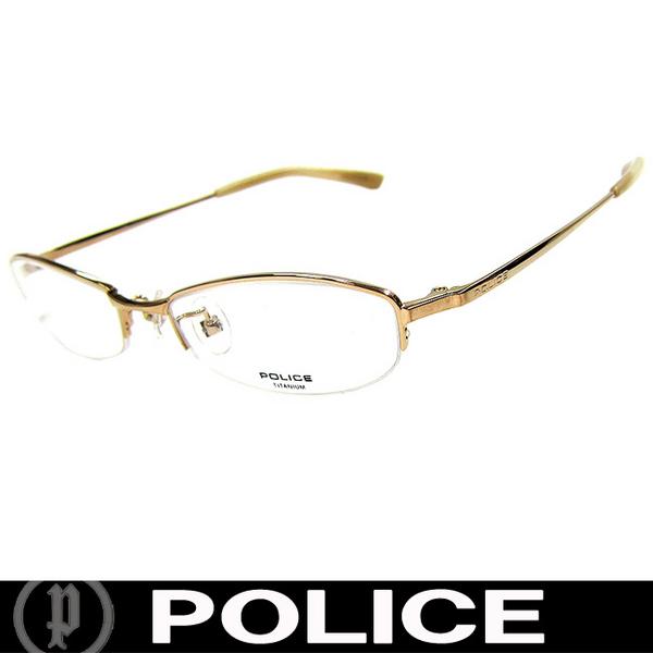 POLICE ポリス だてめがね 伊達 サングラス V8284J 300 (13)新品