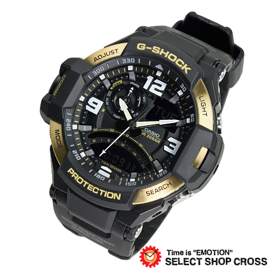 [1円～]新春限定ゴールド★ネオンスカイコックピット GA-1000-9G