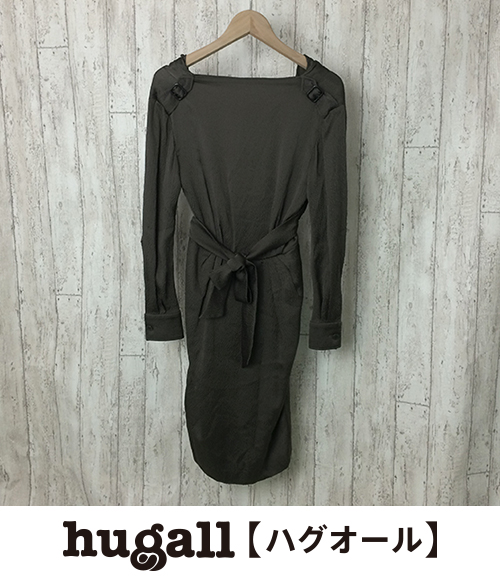 エルメス SIZE 34(S) 長袖 シルク ワンピース HERMES