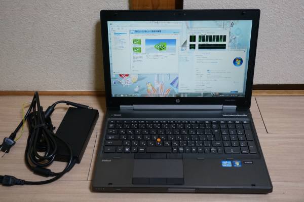 高性能 HP EliteBook 8560w Core i7-2.4/12GB/500GB/DVD/Quadro